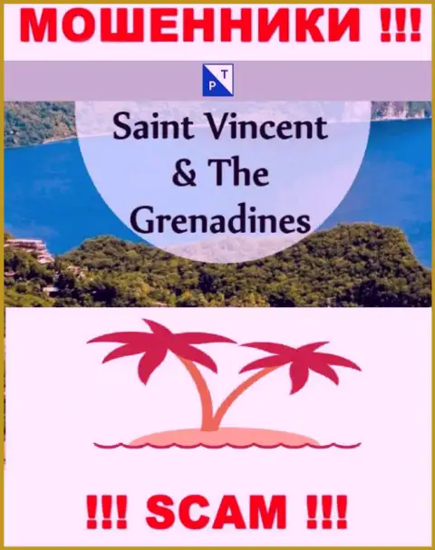 Оффшорные internet-воры Плаза Трейд прячутся вот тут - Saint Vincent and the Grenadines