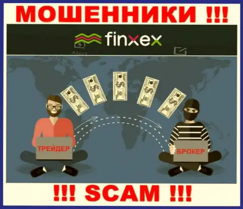 Финксекс - это коварные интернет-мошенники !!! Выдуривают финансовые средства у валютных трейдеров хитрым образом