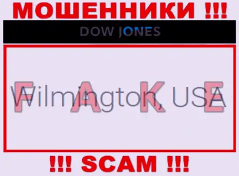 На веб-портале мошенников Dow Jones Market лишь неправдивая информация относительно юрисдикции