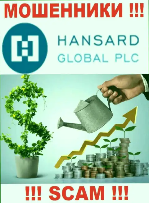 Hansard International Limited говорят своим доверчивым клиентам, что работают в области Инвестиции
