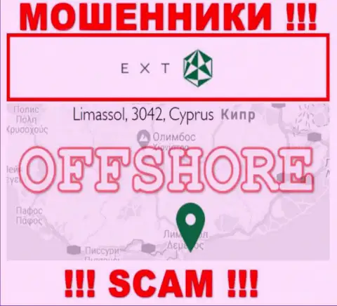 Оффшорные internet-разводилы EXT прячутся тут - Кипр