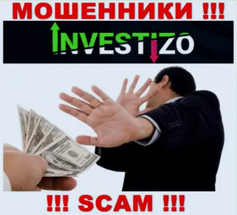 Investizo - это замануха для доверчивых людей, никому не советуем сотрудничать с ними