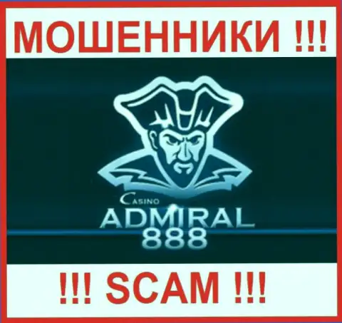 Логотип МОШЕННИКА 888 Admiral