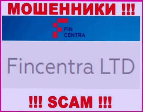 На официальном сайте Fincentra LTD говорится, что указанной организацией управляет Fincentra LTD