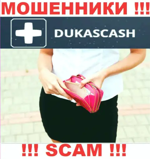 Взаимодействуя с дилинговым центром DukasCash Com не ждите прибыли, так как они хитрые воры и мошенники