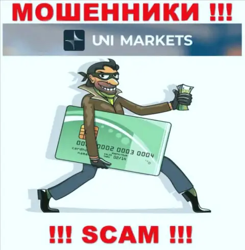 UNI Markets - это internet-мошенники !!! Не ведитесь на призывы дополнительных финансовых вложений