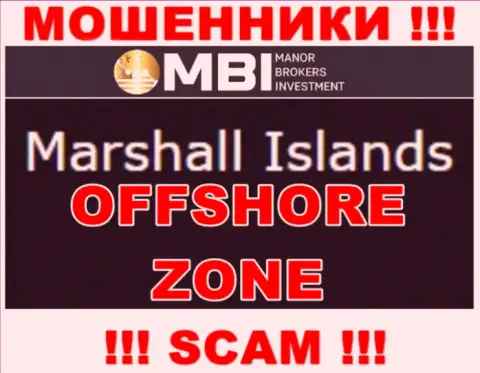 Организация Manor Brokers - это обманщики, базируются на территории Marshall Islands, а это оффшорная зона