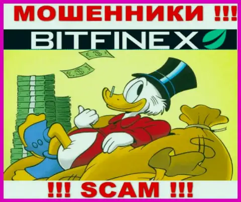 С Bitfinex Com заработать не выйдет, заманят к себе в организацию и сольют подчистую