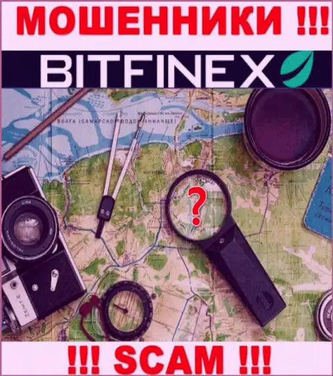 Перейдя на веб-сайт мошенников Bitfinex, Вы не сможете найти сведений касательно их юрисдикции