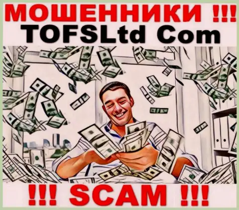 TOFSLtd - это преступно действующая компания, которая в мгновение ока затащит вас в свой разводняк