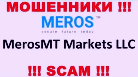 Контора, которая управляет обманщиками МеросМТ Маркетс ЛЛК - это MerosMT Markets LLC