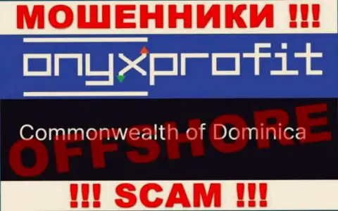 Оникс Профит намеренно обосновались в оффшоре на территории Dominica - это ВОРЮГИ !!!