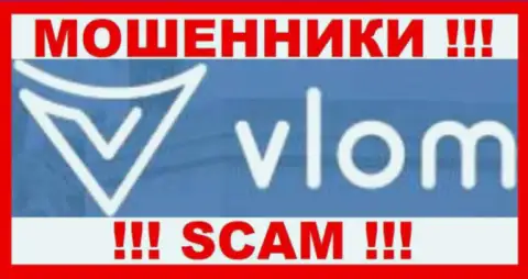 Логотип МОШЕННИКА Vlom