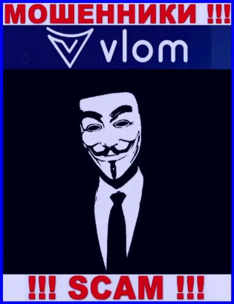 Инфы о руководителях конторы Vlom найти не удалось - именно поэтому довольно рискованно иметь дело с указанными internet лохотронщиками