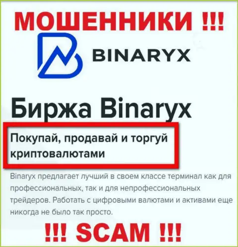 Будьте бдительны !!! Binaryx - это стопудово internet-мошенники ! Их работа противозаконна