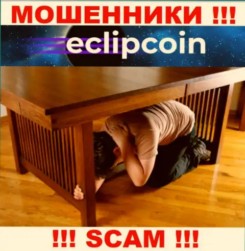 Воры EclipCoin скрыли информацию об лицах, управляющих их шарашкиной организацией