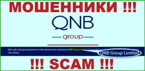 КьюНБ Групп Лтд - это контора, которая управляет internet-ворюгами QNB Group