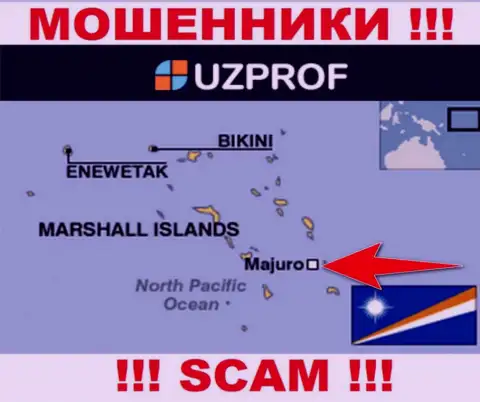 Отсиживаются мошенники Uz Prof в офшорной зоне  - Majuro, Republic of the Marshall Islands, будьте очень внимательны !!!