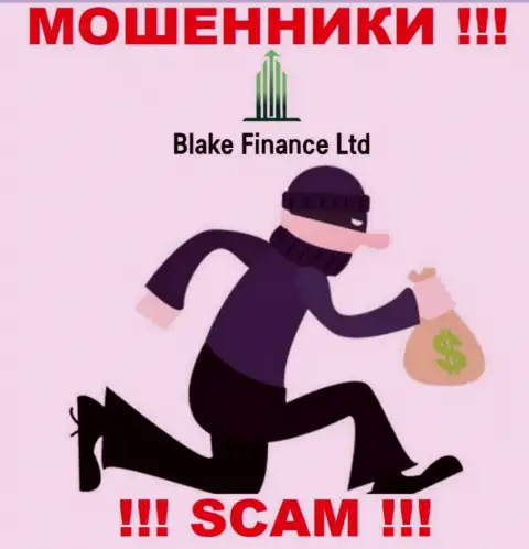 Деньги с дилинговой конторой Blake Finance Ltd Вы не нарастите - это ловушка, куда вас стремятся поймать