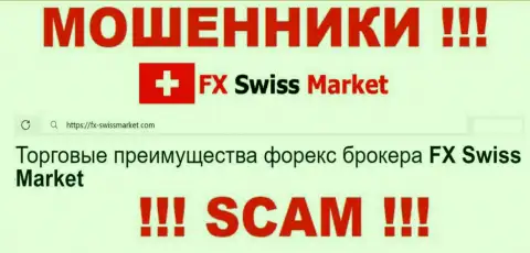 Сфера деятельности FX-SwissMarket Com: Forex - отличный доход для internet мошенников