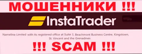 Осторожнее - организация InstaTrader скрывается в оффшоре по адресу - Suite 3, ​Beachmont Business Centre, Kingstown, St. Vincent and the Grenadines и оставляет без денег людей