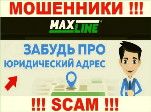 На web-портале компании Max-Line не приведены данные касательно ее юрисдикции - это лохотронщики