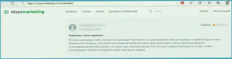 Негатив со стороны лоха, ставшего пострадавшим от противозаконных деяний ДАппс Платформ. Инк